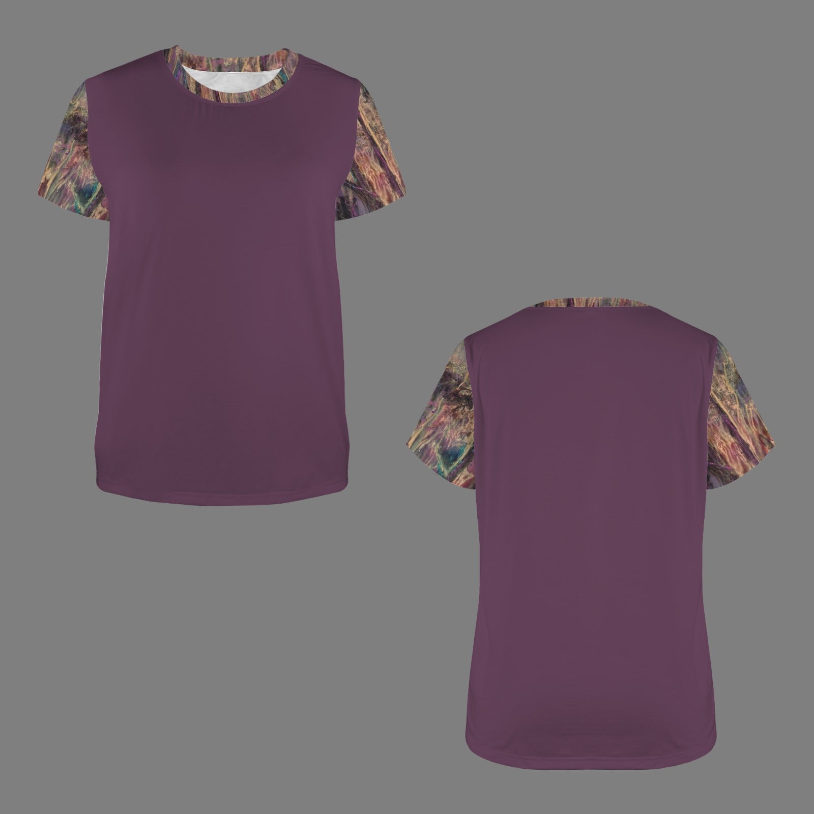 Golden Magenta Milkweed Maroon