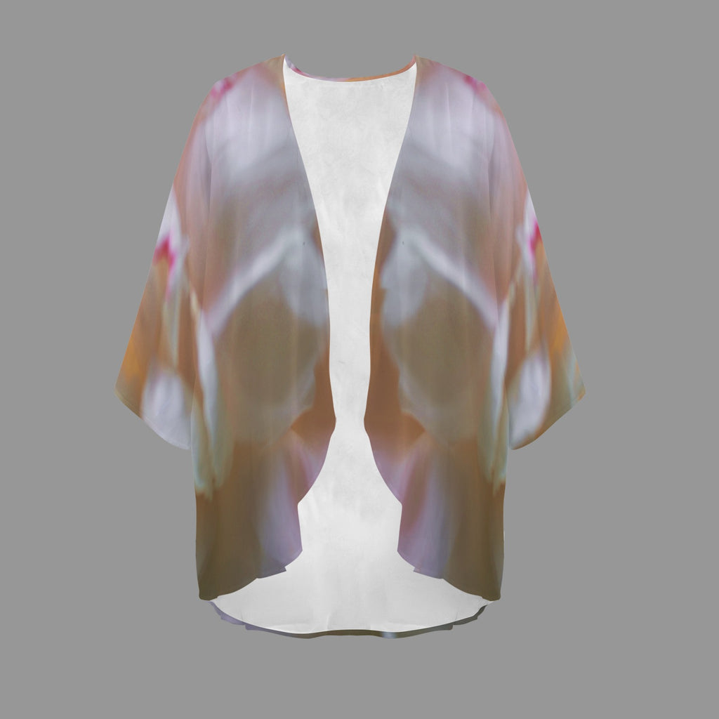 Luscious Petals-Short Kimono Cover-UP