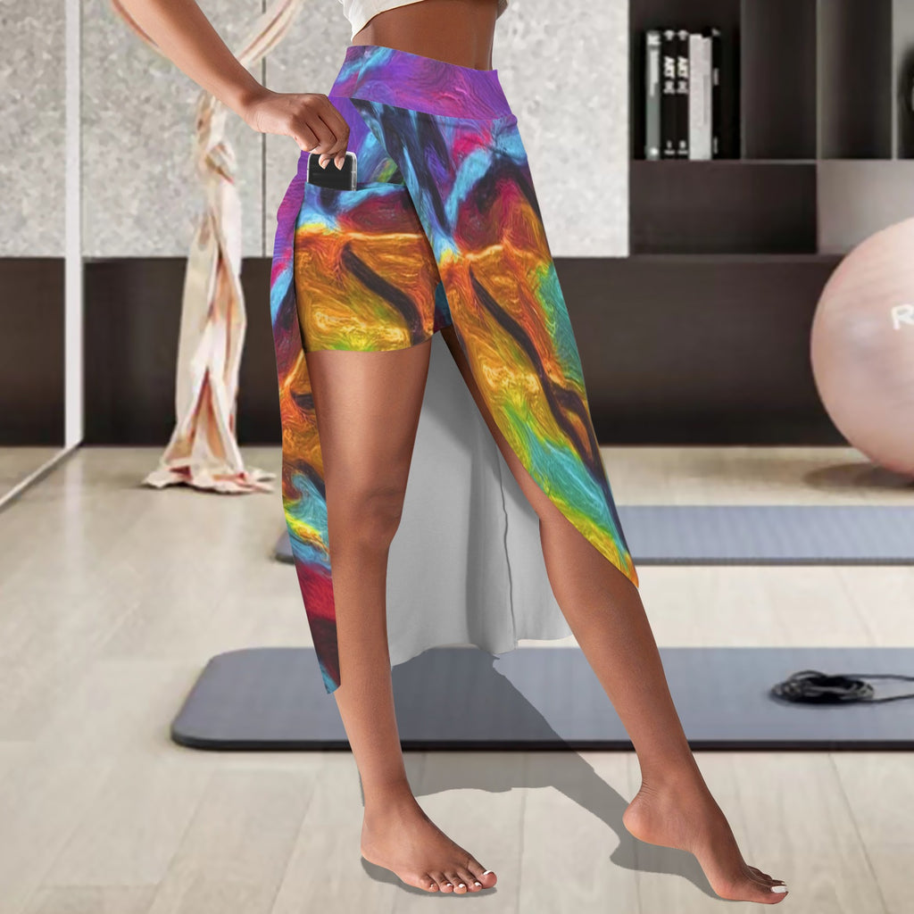 Tropical Blast 2 Long Skort