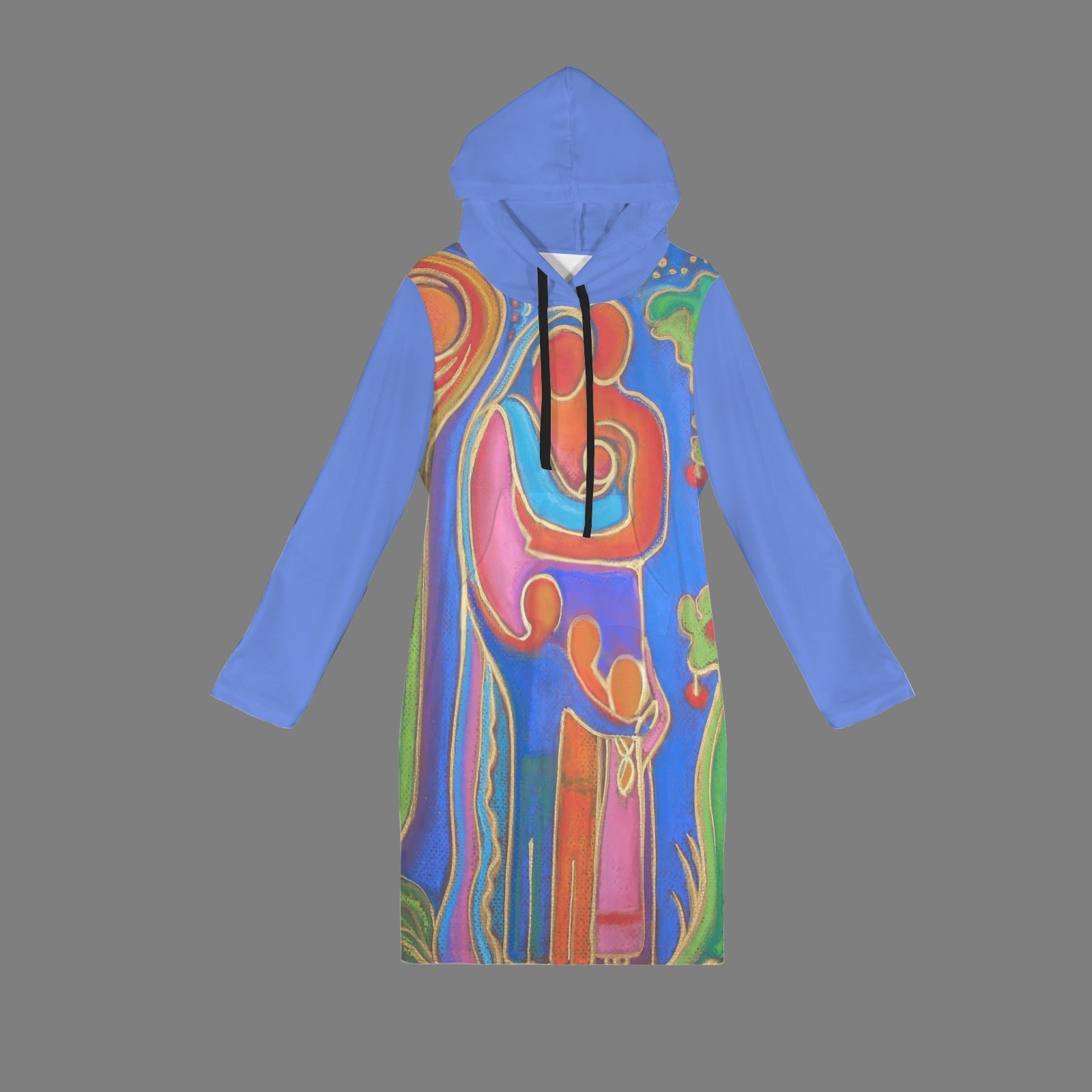 "Family Embrace" Sweatshirt Dress