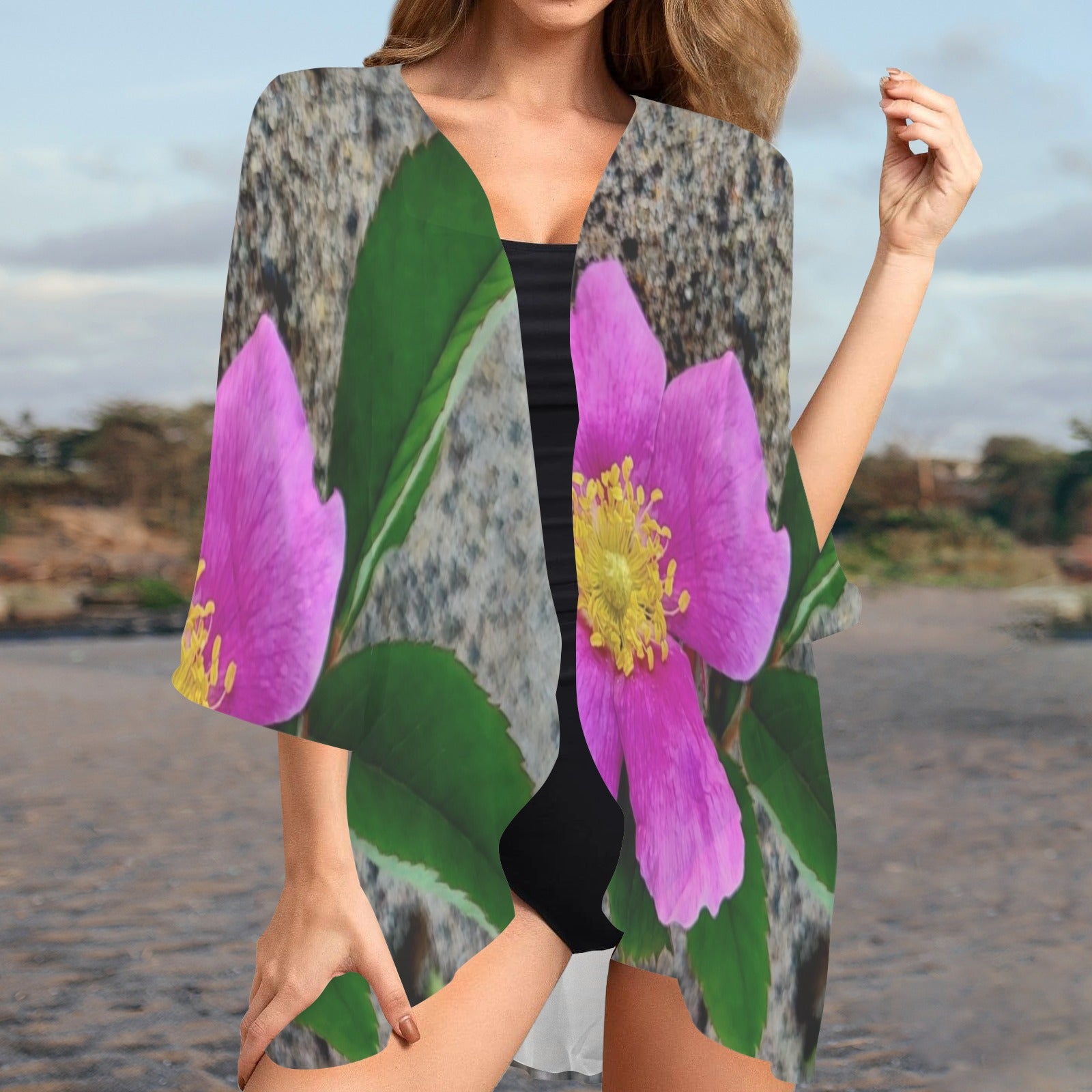"Sea Rose" Short Beach Cover