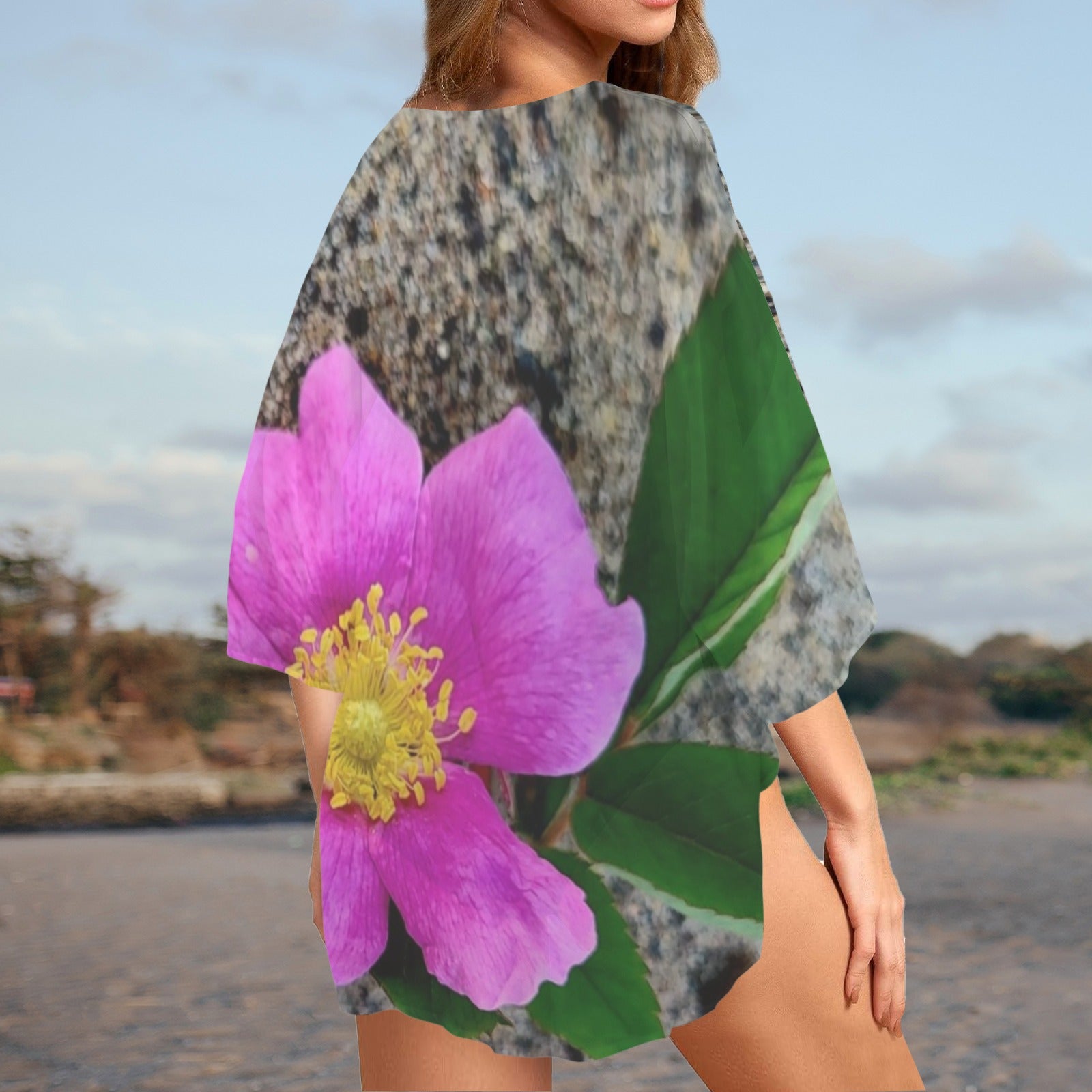 "Sea Rose" Short Beach Cover