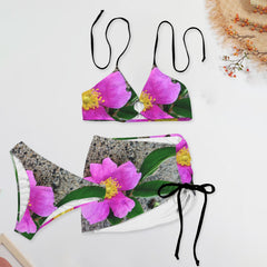 Sea Rose Tankini Swim Set