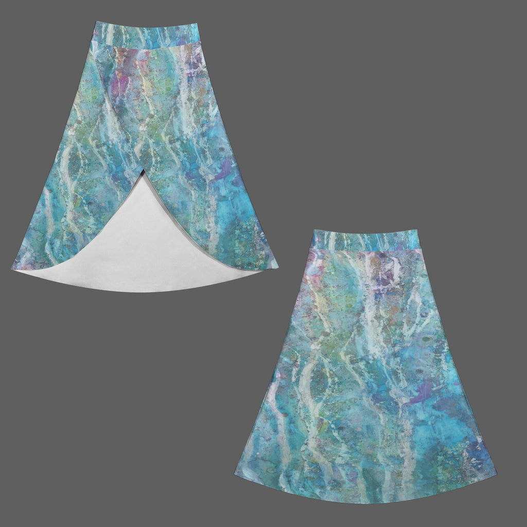 Aqua Racer Long Skort