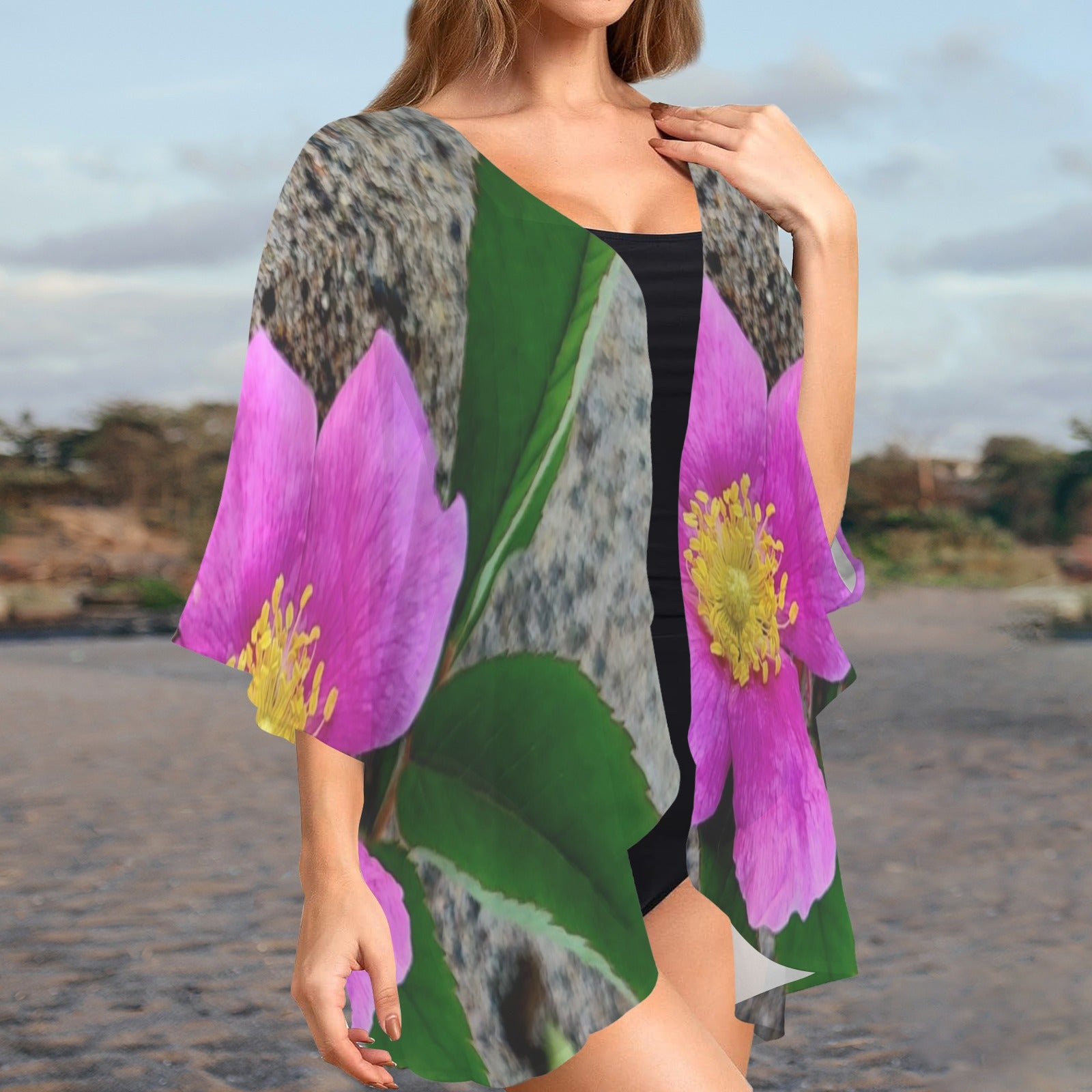 "Sea Rose" Short Beach Cover