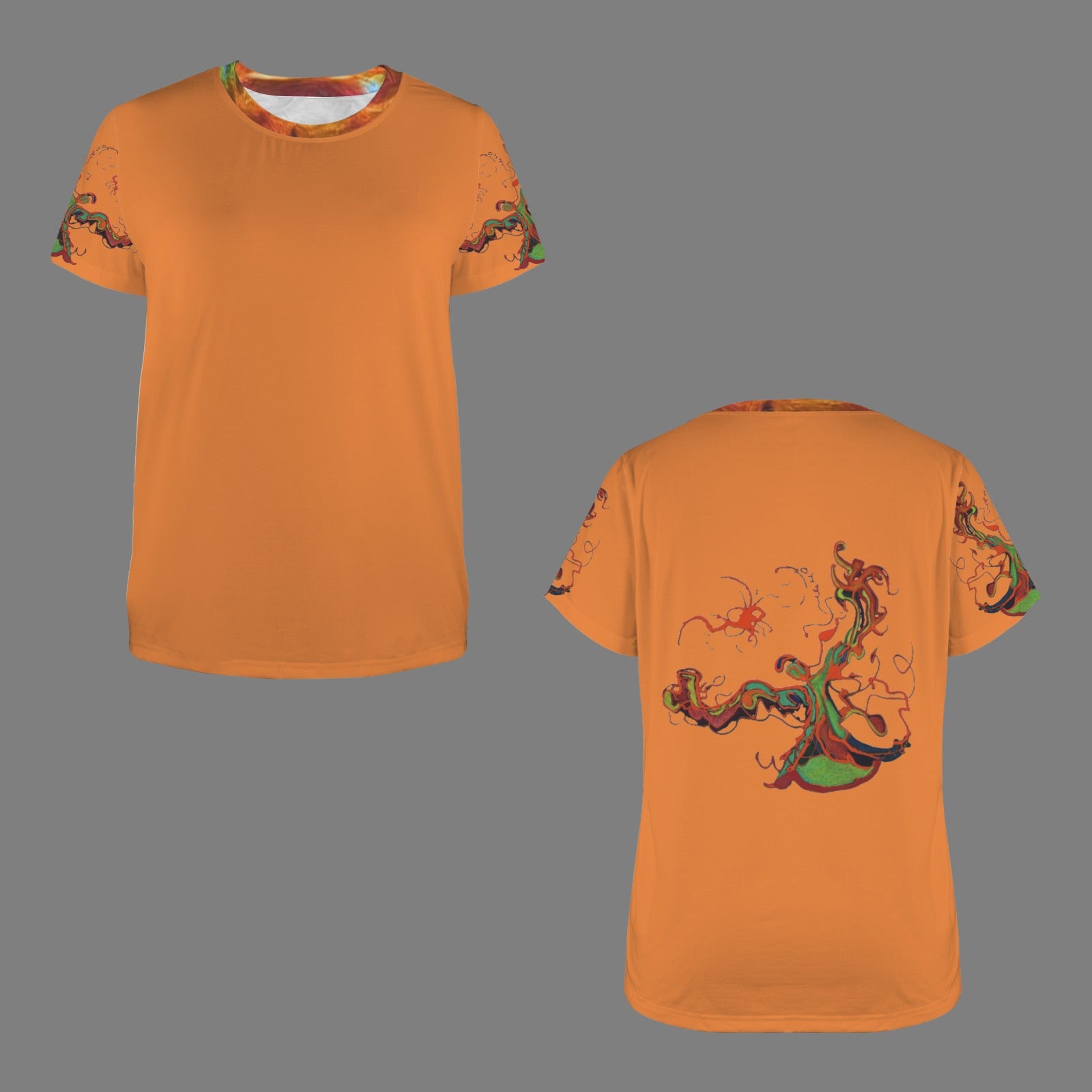 Fire Dancer Burnt Orange