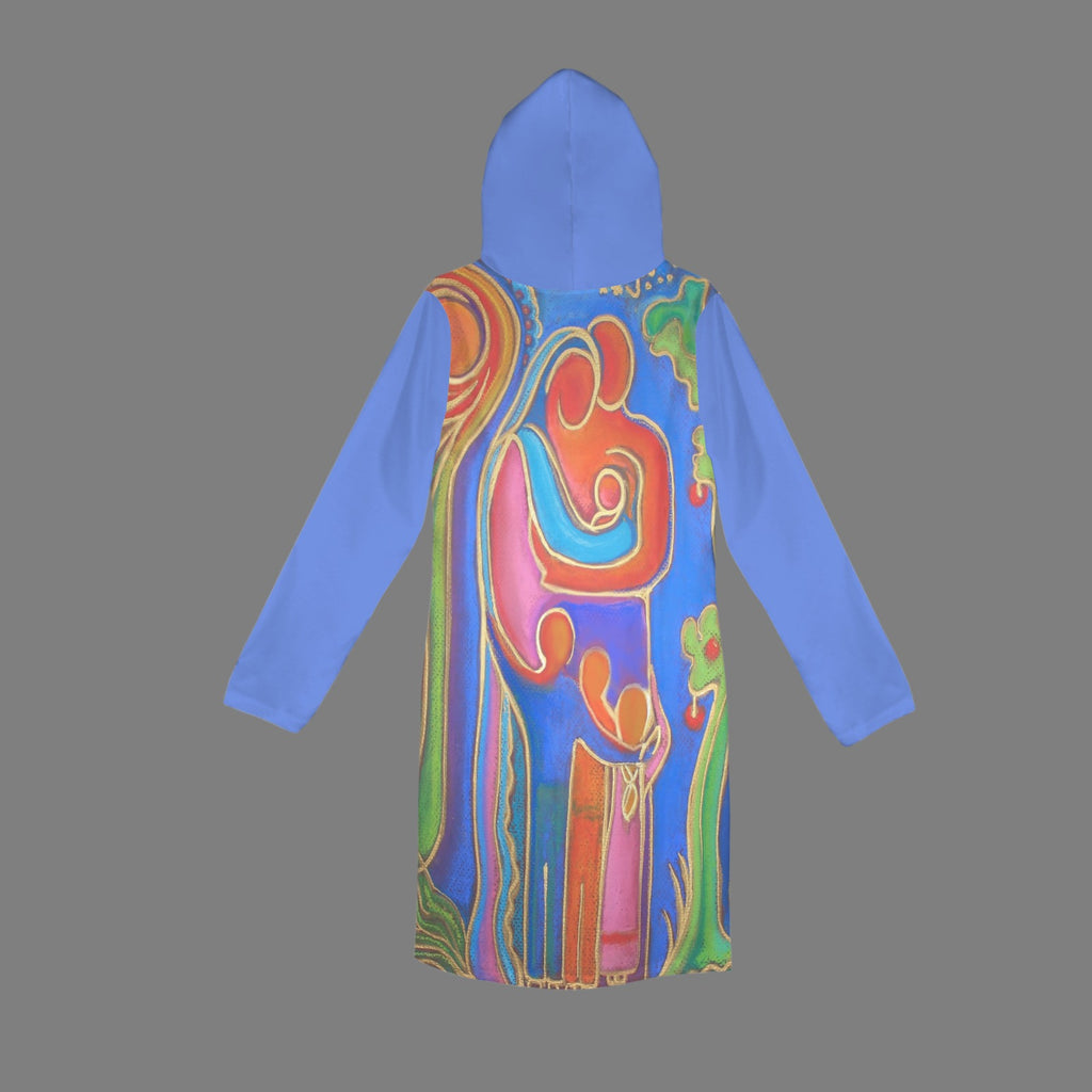 "Family Embrace" Sweatshirt Dress