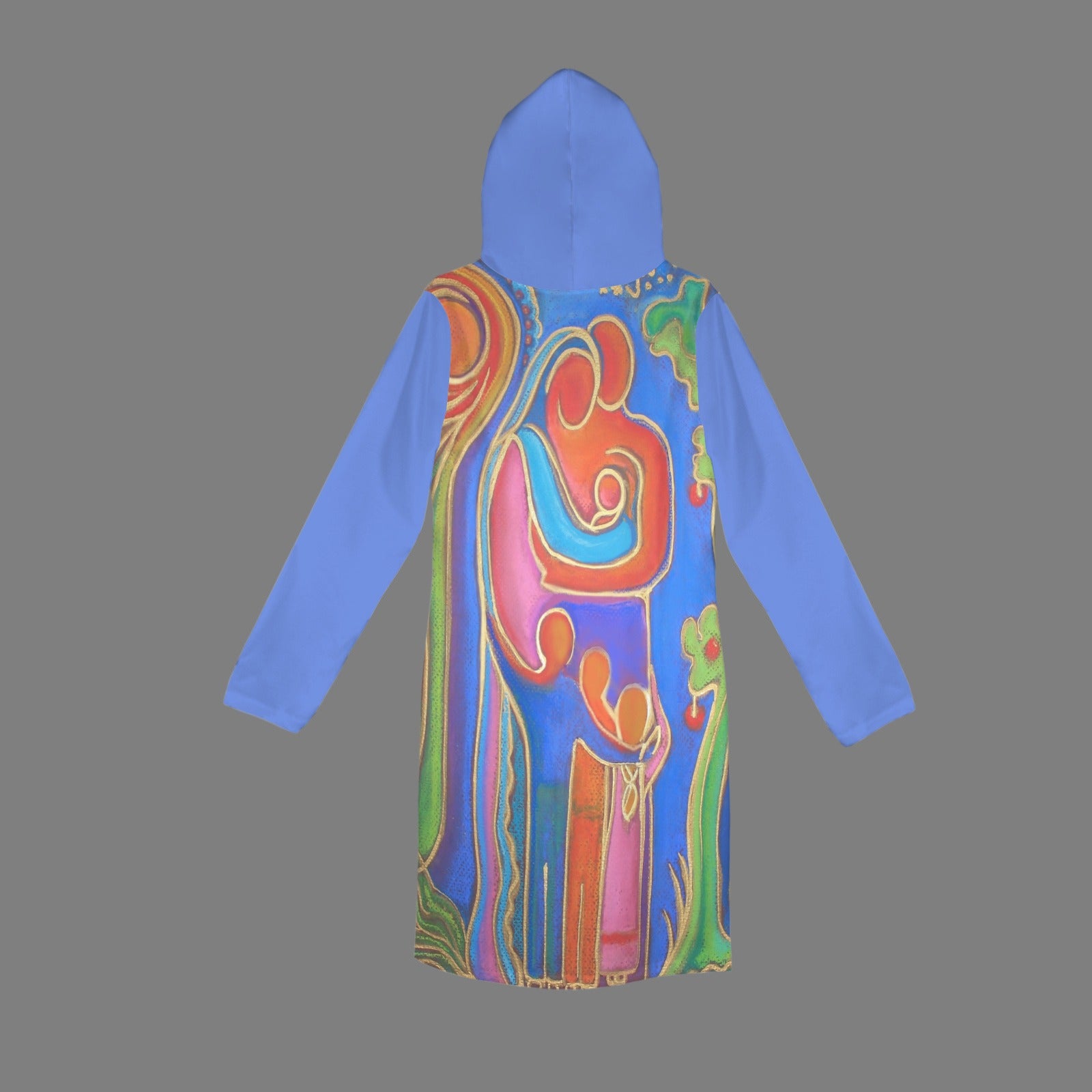 "Family Embrace" Sweatshirt Dress