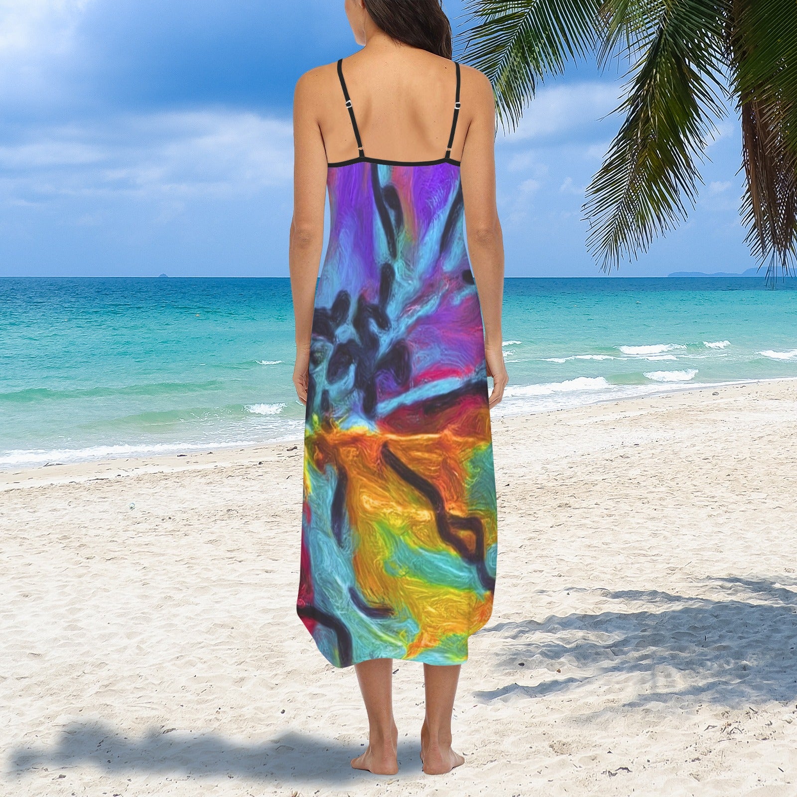 Tropical Blast Beach Dress