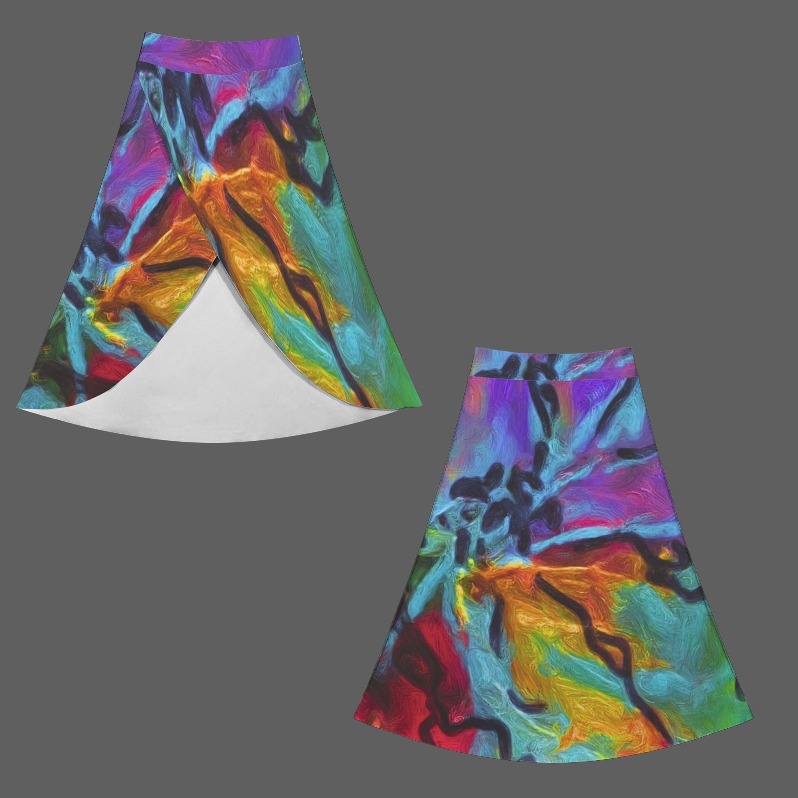 Tropical Blast 2 Long Skort