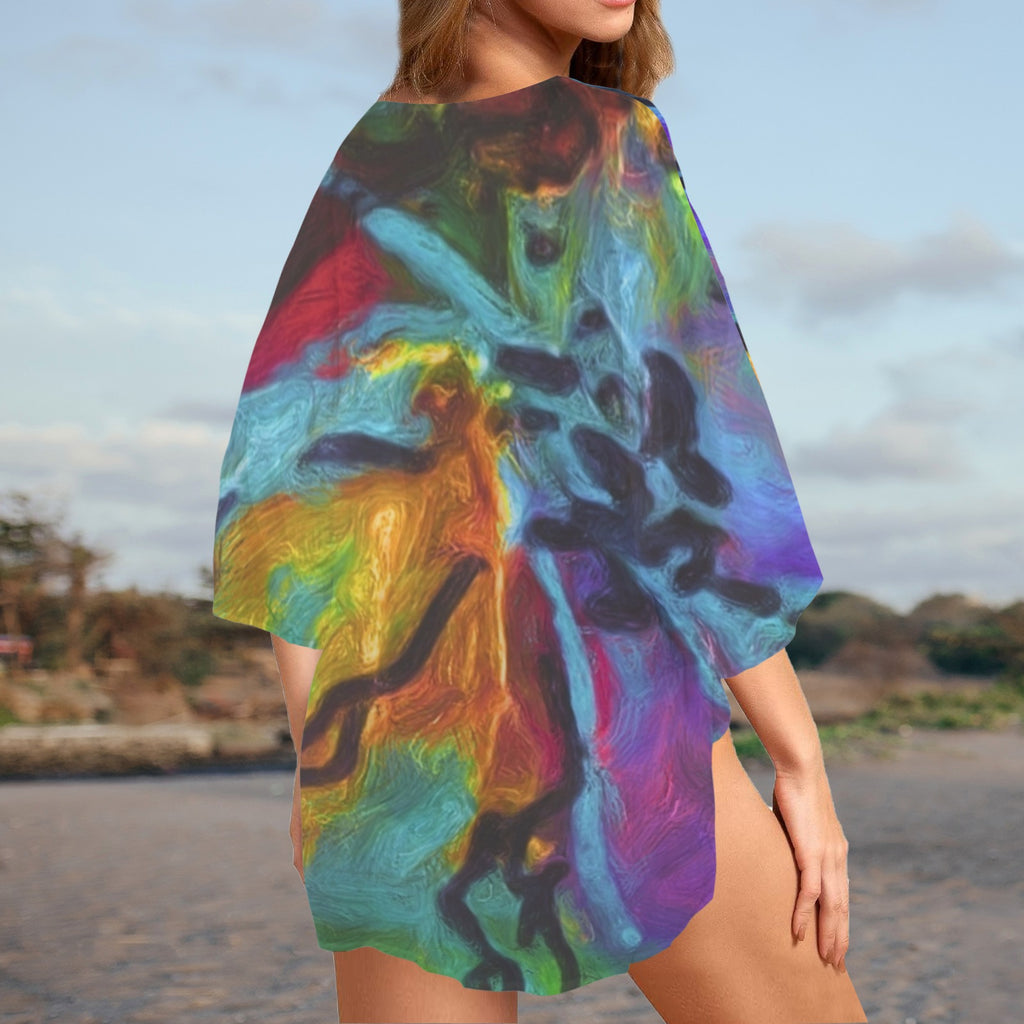 "Tropical Blast" Short Beach Cover