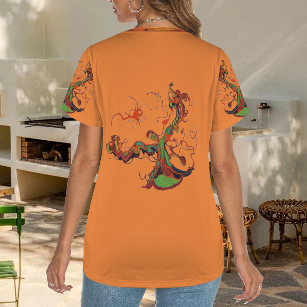 Fire Dancer Burnt Orange